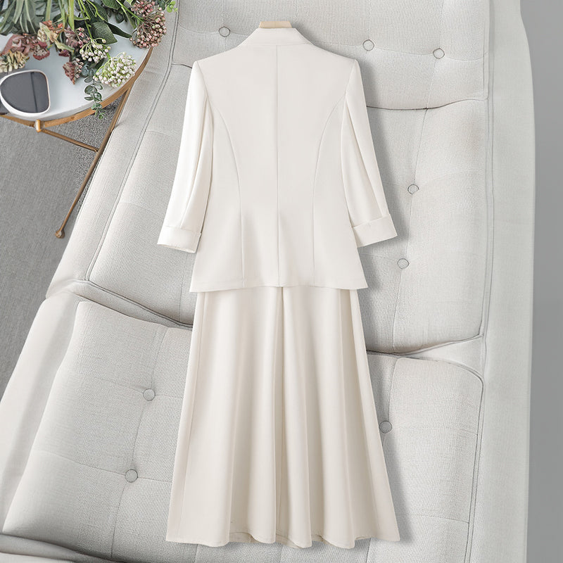 Selene 2 Piece Set | Mid-Length Blazer and Sleeveless Dress 3