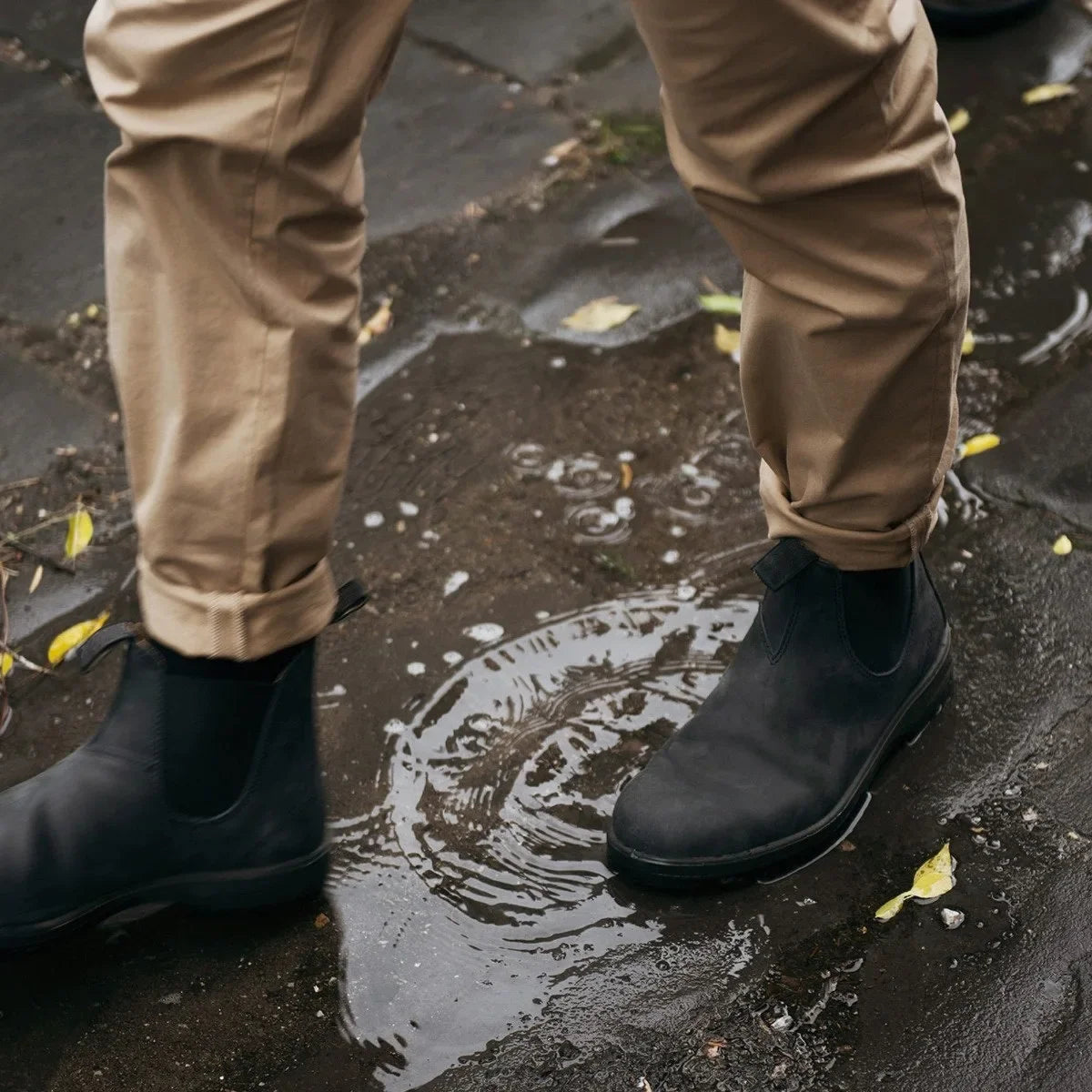 Water Repellent Men's Chelsea Boots | Slip-On Comfort 6