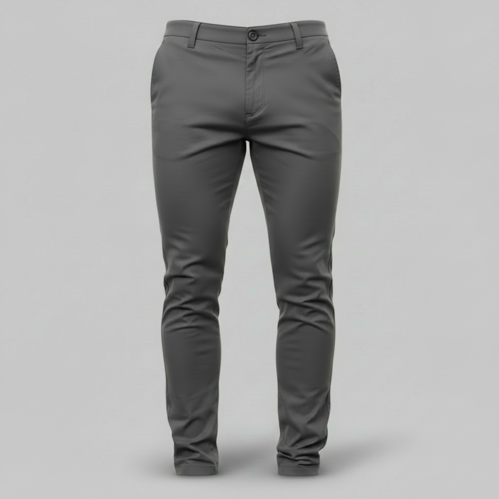 Albert Slim Fit Chinos | Men's Trousers in Breathable Fabric 0