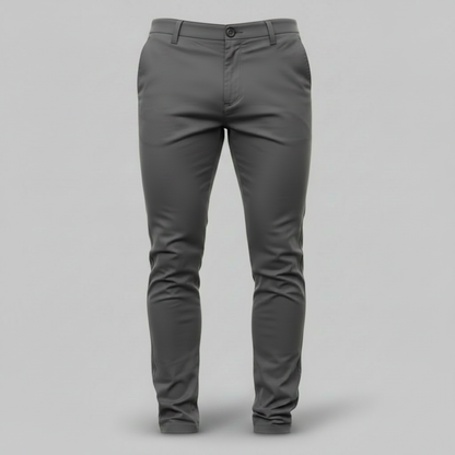 Albert Slim Fit Chinos | Men's Trousers in Breathable Fabric 0