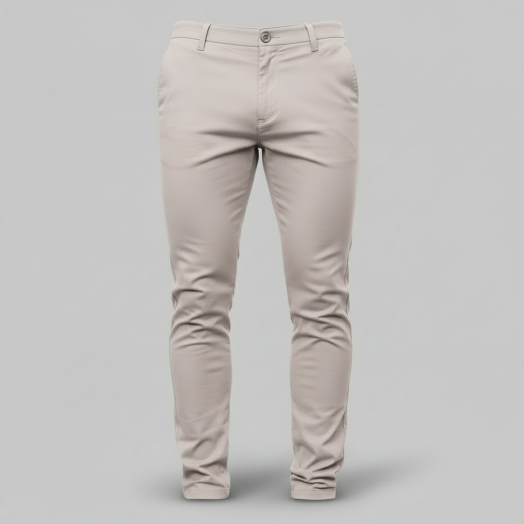 Albert Slim Fit Chinos | Men's Trousers in Breathable Fabric 7