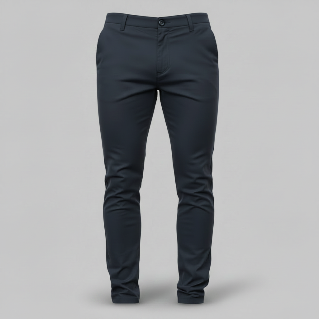 Albert Slim Fit Chinos | Men's Trousers in Breathable Fabric 8