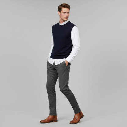 Albert Slim Fit Chinos | Men's Trousers in Breathable Fabric