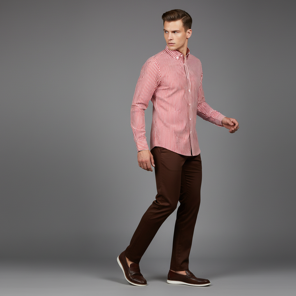 Antonio Striped Shirt | Men's Dress Shirt