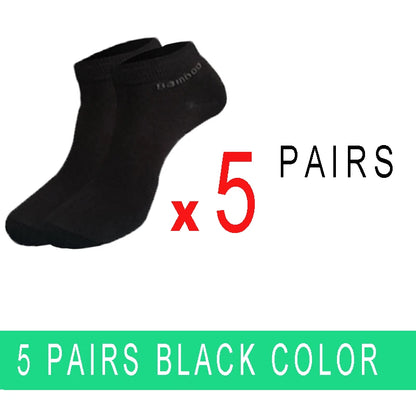 Bamboo Fiber Ankle Socks | Unisex Low Cut Boat Socks 13