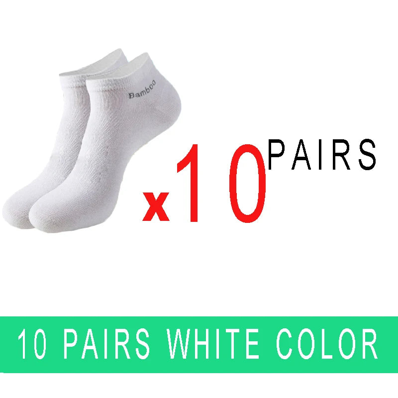 Bamboo Fiber Ankle Socks | Unisex Low Cut Boat Socks 14
