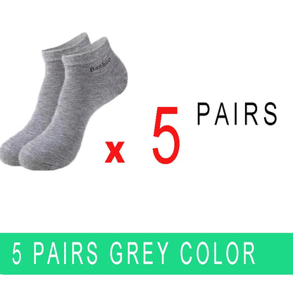 Bamboo Fiber Ankle Socks | Unisex Low Cut Boat Socks 8