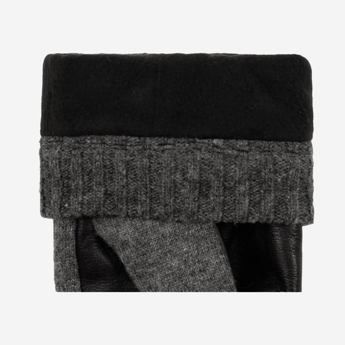 Brody Grey Sheepskin Leather Gloves | Men's Leather Gloves 3