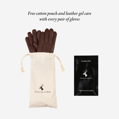 Camel Suede Mittens with Sheepskin Lining | Winter Accessories 2