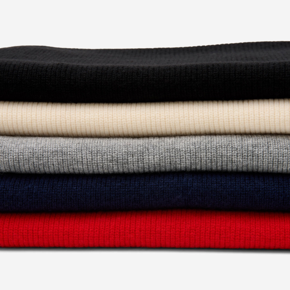 Charlie Navy Blue | Unisex Merino Wool Scarf 7