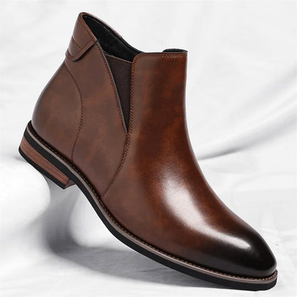 Classic Black Chelsea Ankle Boots | Men's Fashion Footwear 0