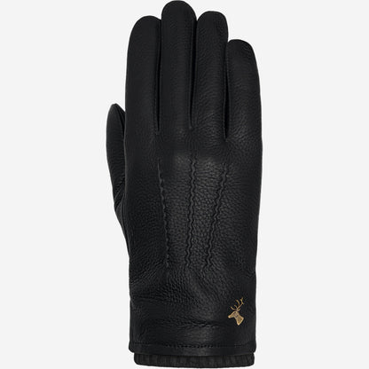 Columbus Black | Deerskin Leather Gloves for Men 2