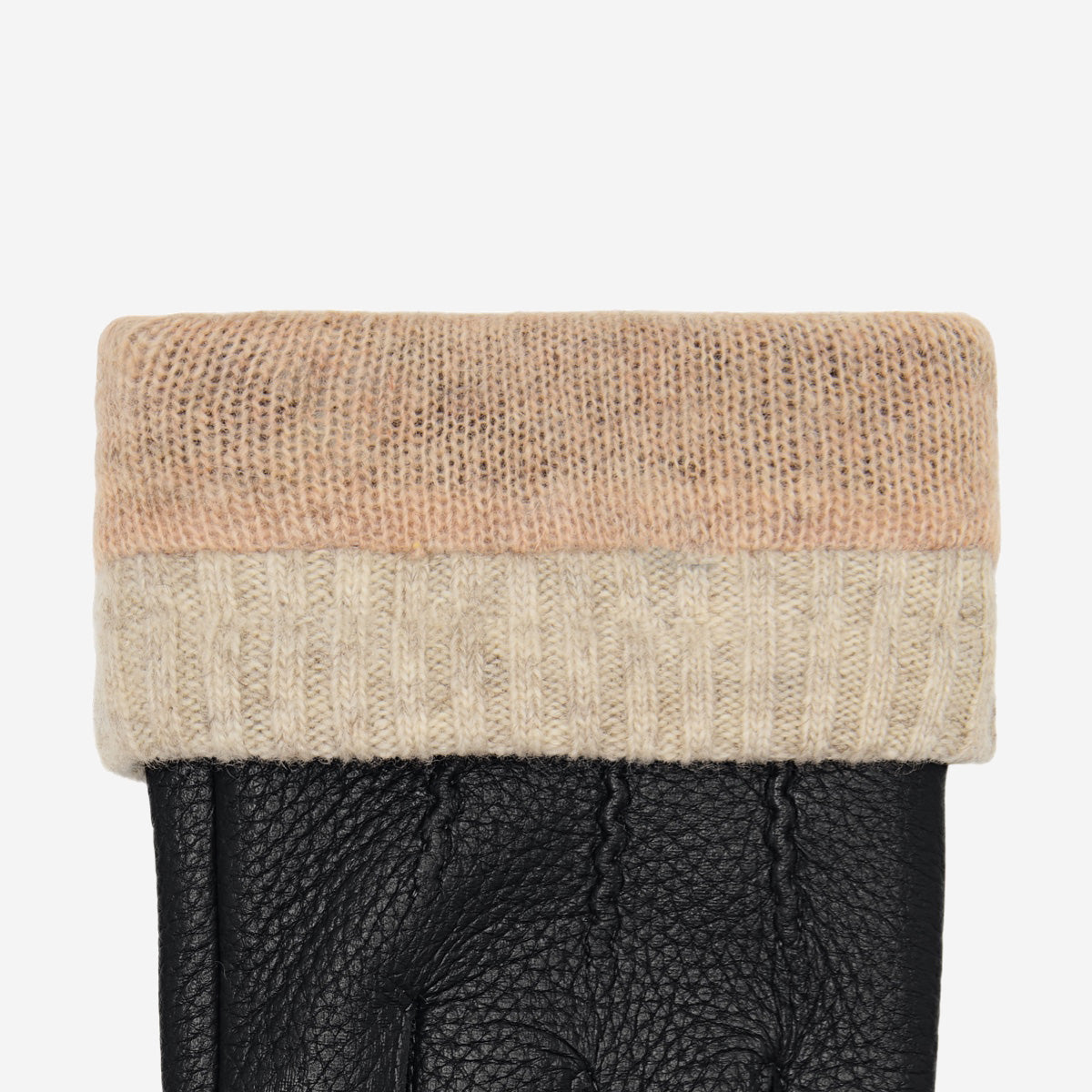 Columbus Black | Deerskin Leather Gloves for Men 3