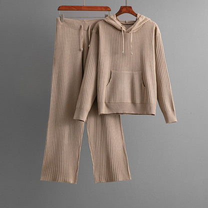 Cotton Blend Hoodie and Lounge Pants Set | Loungewear Set for Women 1