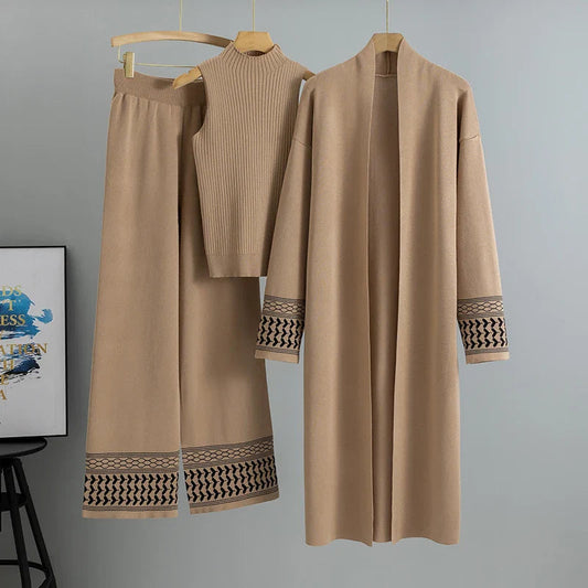 Cozy Three-Piece Loungewear Set for Women | Women's Loungewear 0