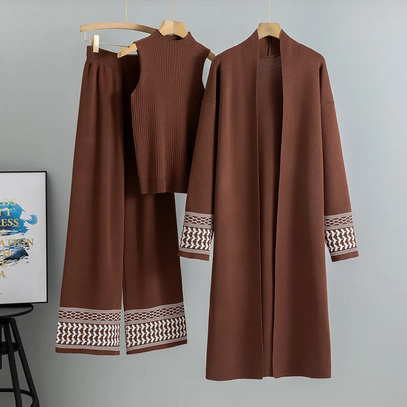 Cozy Three-Piece Loungewear Set for Women | Women's Loungewear 1