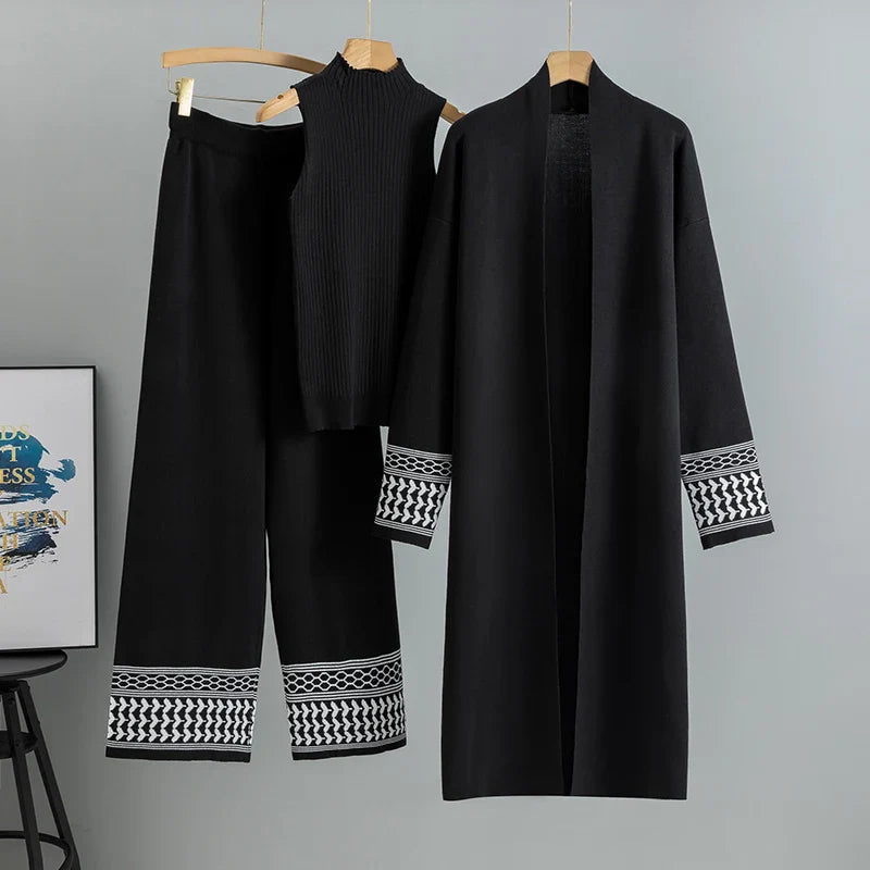 Cozy Three-Piece Loungewear Set for Women | Women's Loungewear 3