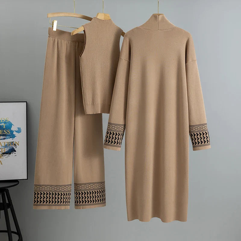Cozy Three-Piece Loungewear Set for Women | Women's Loungewear 4