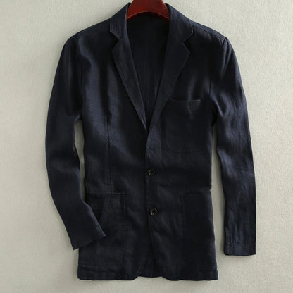 Deluxe Linen Jacket | Men's Tailored Blazer 2