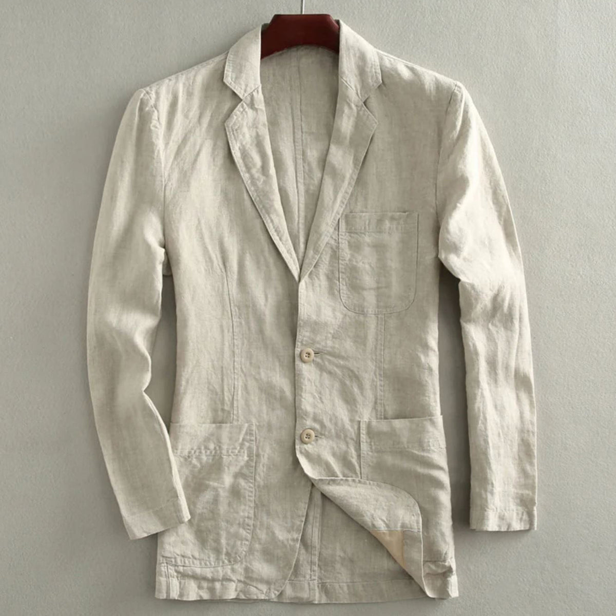 Deluxe Linen Jacket | Men's Tailored Blazer 3
