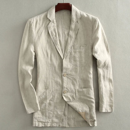 Deluxe Linen Jacket | Men's Tailored Blazer 3