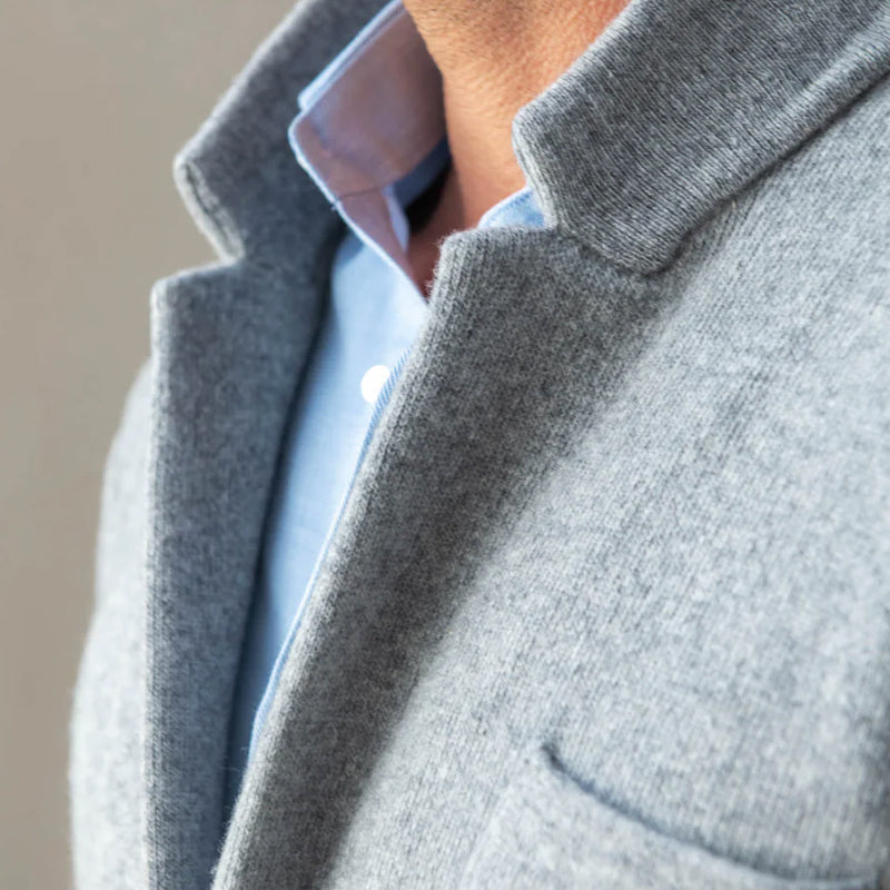 Elegant Knitted Jacket | Classic Knit Outerwear 3