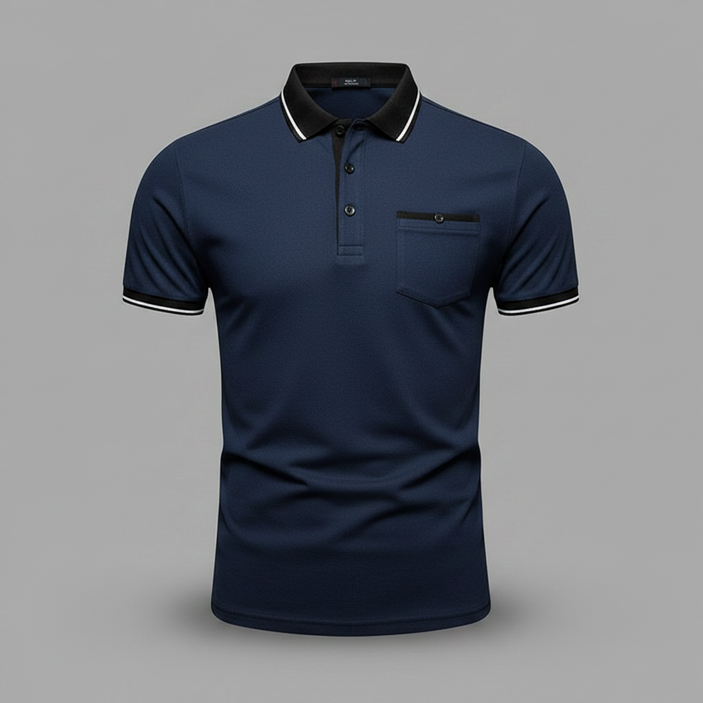 Elegant Men's Polo Shirt | Classic Fit Casual Wear 8