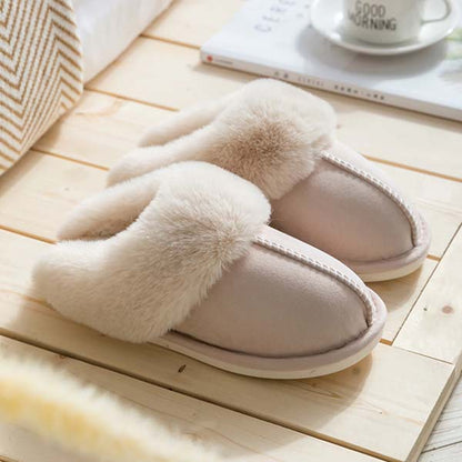 Faux Fur Lined Women's Slippers | Indoor Slip-On Comfort 1