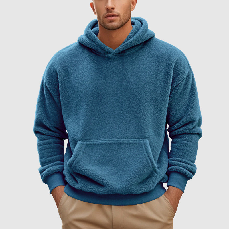 Fleece Hooded Pullover | Soft Warm Sweatshirt 2