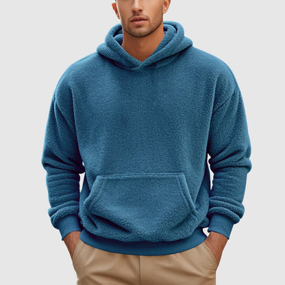 Fleece Hooded Pullover | Soft Warm Sweatshirt 2