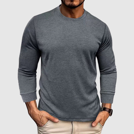 Fresh Knit Shirt | Knitted High Collar Shirt 0