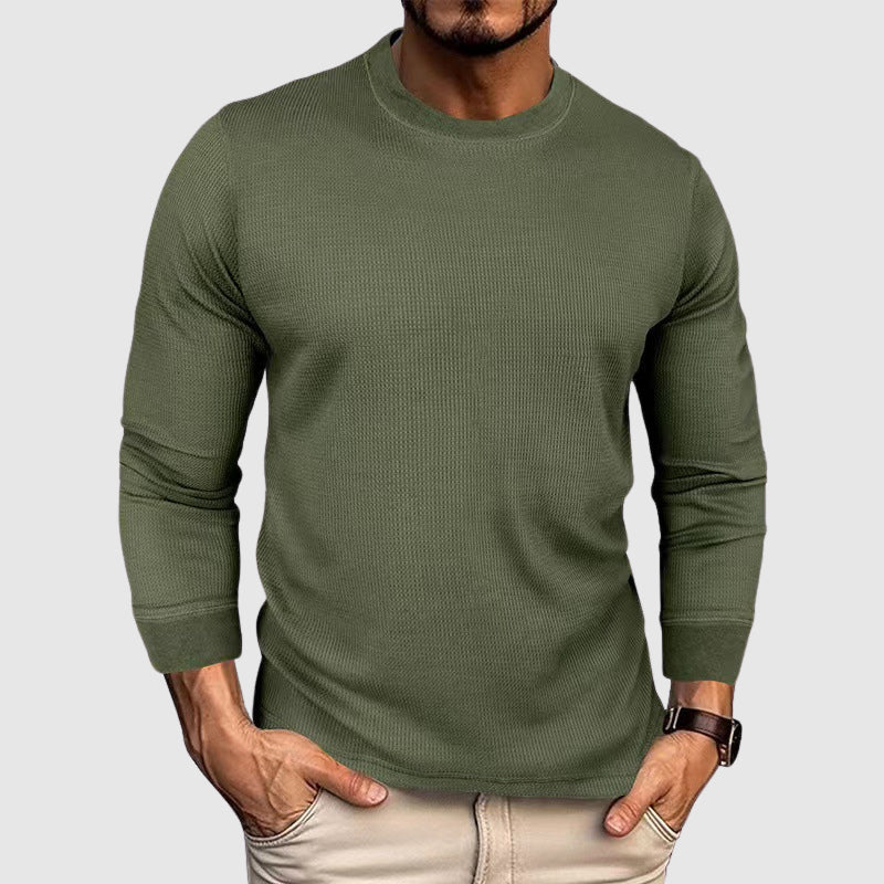 Fresh Knit Shirt | Knitted High Collar Shirt 2