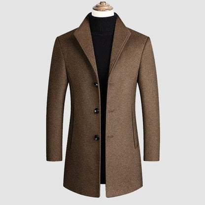 Heritage Wool Coat | Premium Blend Outerwear 0