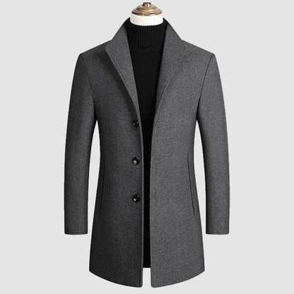 Heritage Wool Coat | Premium Blend Outerwear 1
