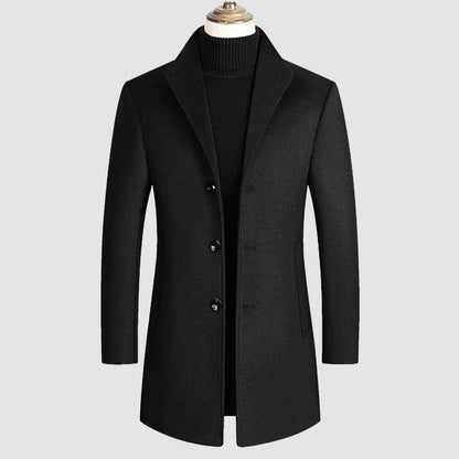 Heritage Wool Coat | Premium Blend Outerwear 2