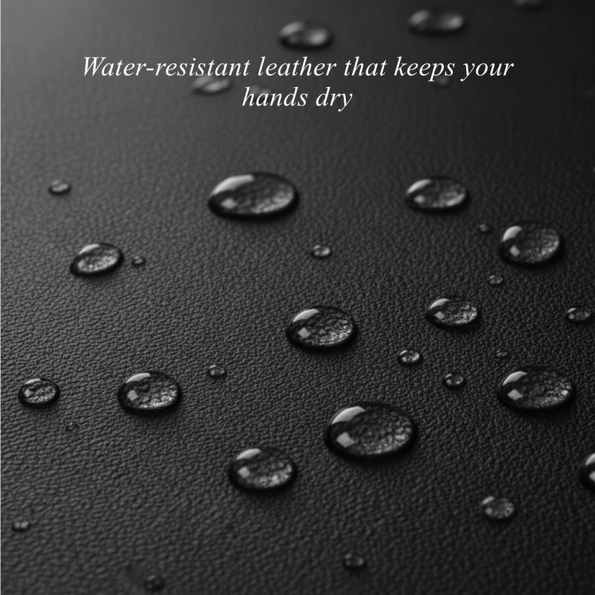 Jasmine Black Leather Gloves | Winter Touchscreen Lambskin 6