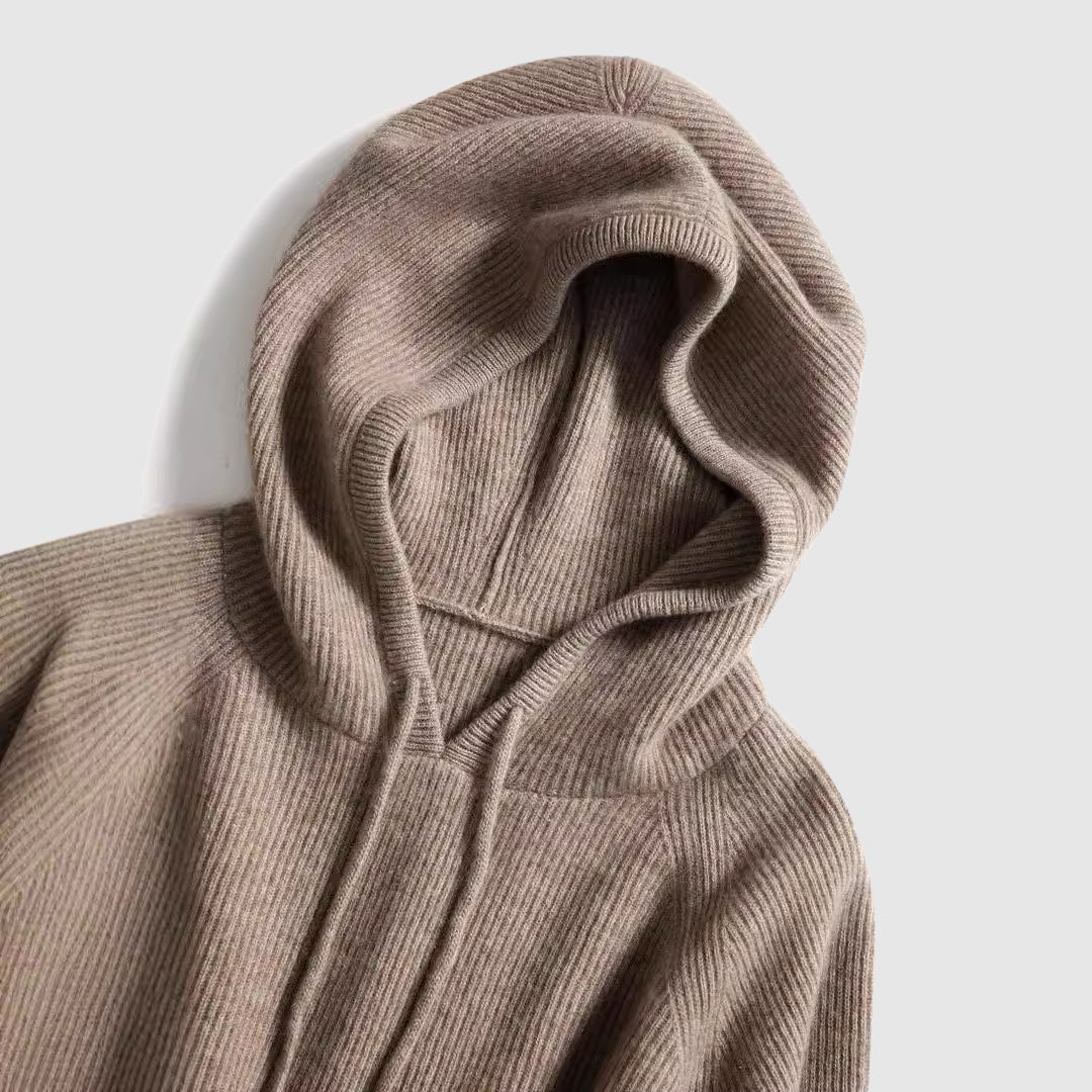 Knitted Hooded Winter Sweater Women Soft Warm Knitwear 4