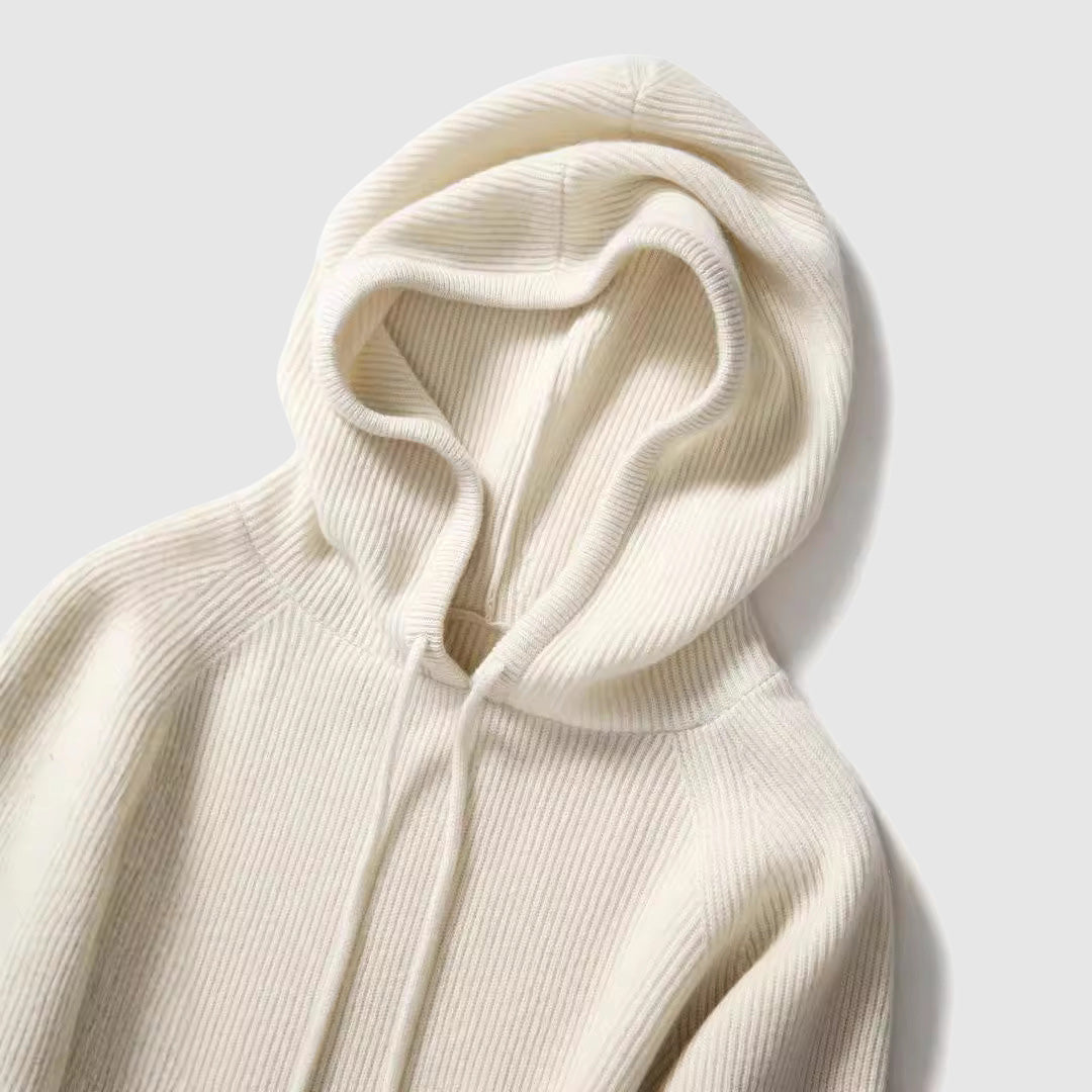 Knitted Hooded Winter Sweater Women Soft Warm Knitwear 5