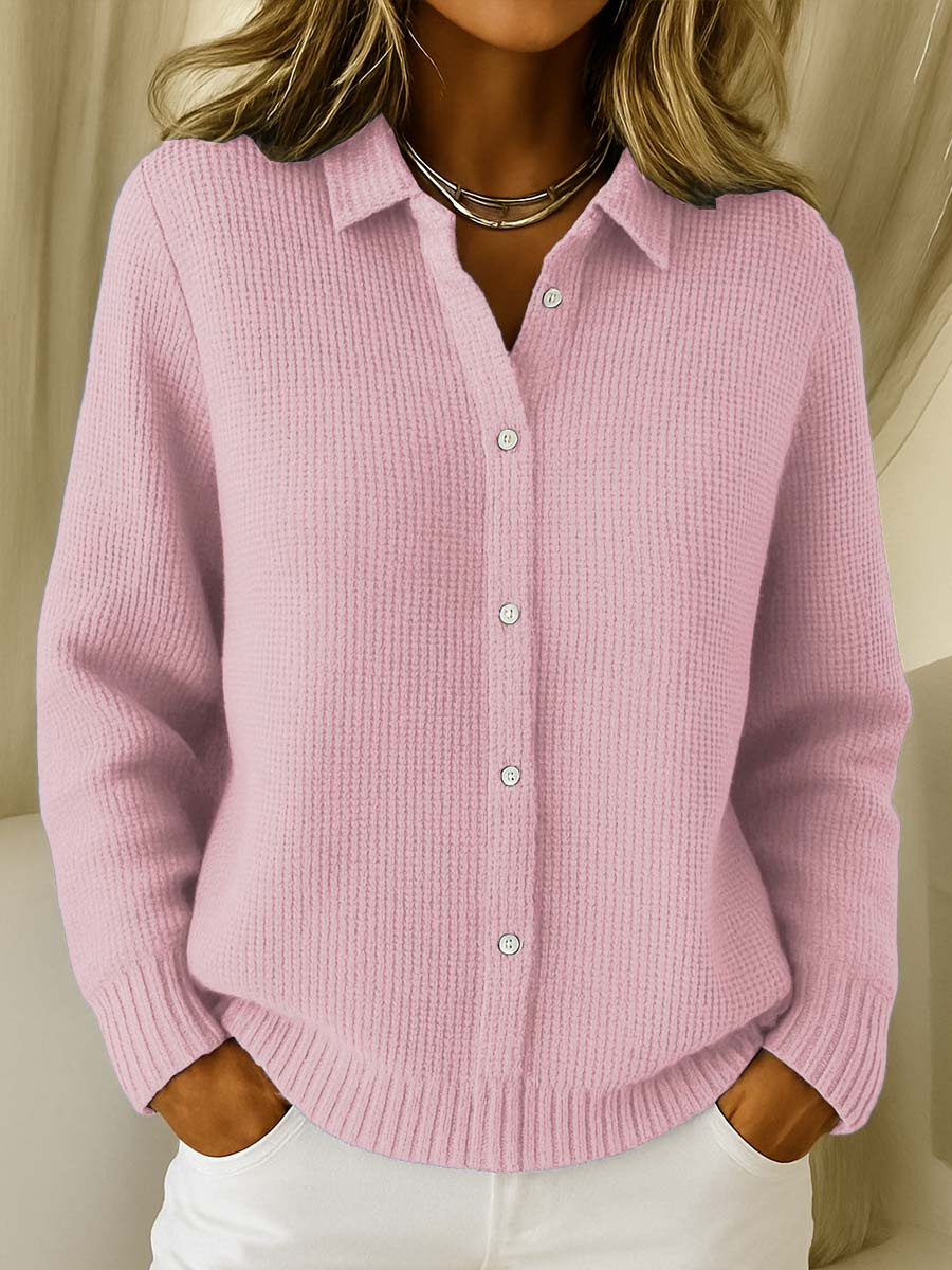 Lisa | Classic Knitted Button Cardigan 1