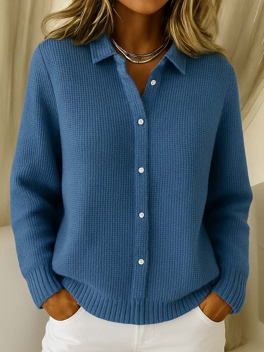 Lisa | Classic Knitted Button Cardigan 3