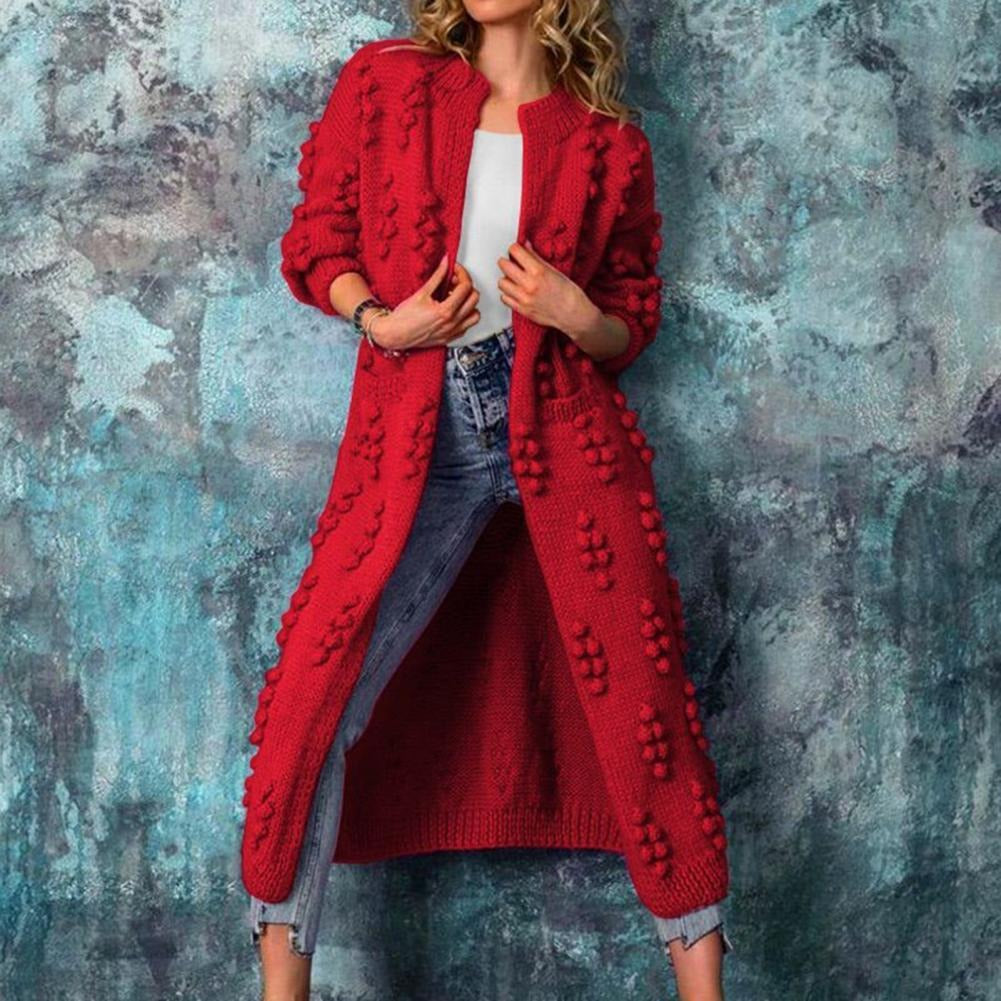 Longline Textured Cotton-Blend Cardigan for Women 3
