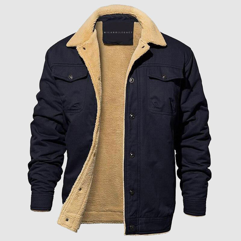 Marksman Slim-Fit Pilot Jacket | Cotton Blend Outerwear 2