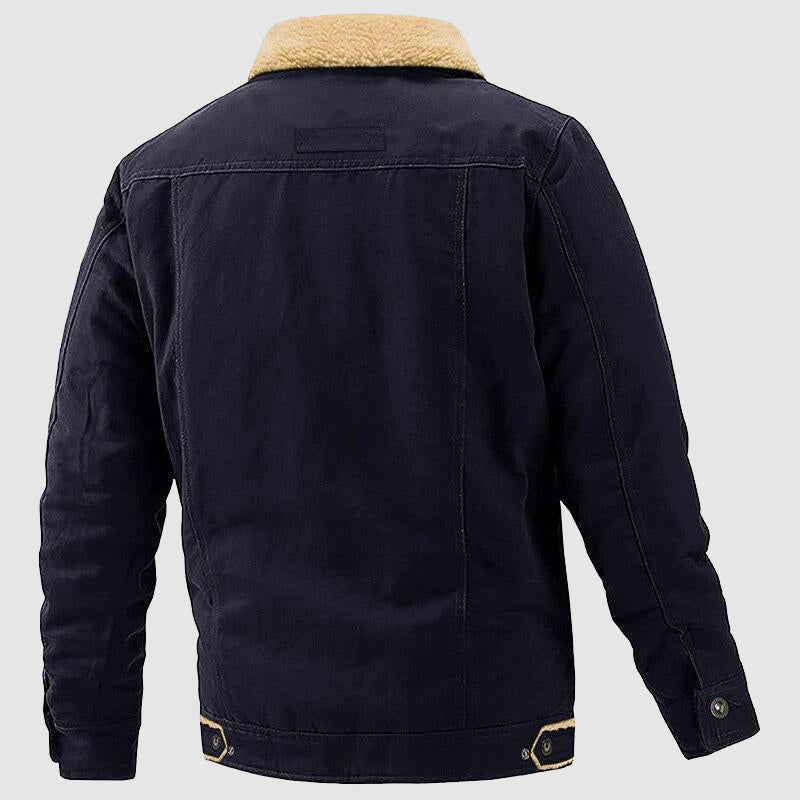 Marksman Slim-Fit Pilot Jacket | Cotton Blend Outerwear 3