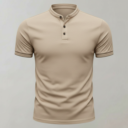 Men's Elegant Long Sleeve Polo Shirt | Classic Casual Wear 11