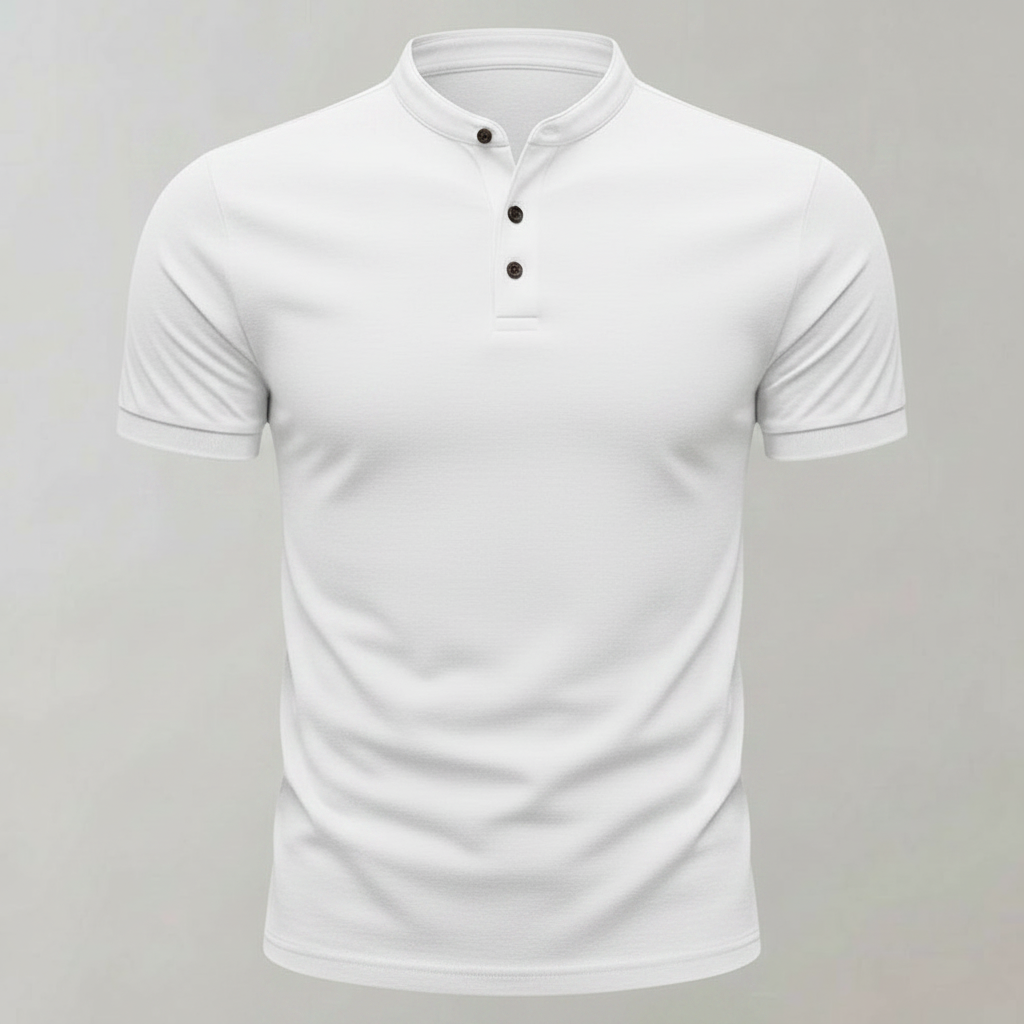 Men's Elegant Long Sleeve Polo Shirt | Classic Casual Wear 9