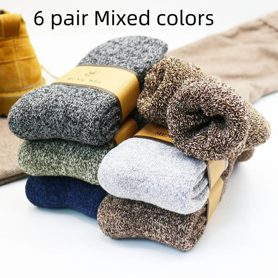 Men's Merino Wool Socks | Best Socks for Men - 3 Pair Set 12