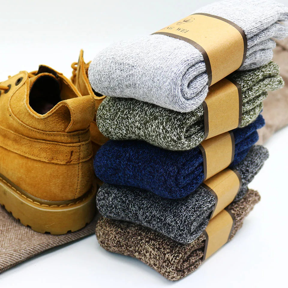 Men's Merino Wool Socks | Best Socks for Men - 3 Pair Set 2