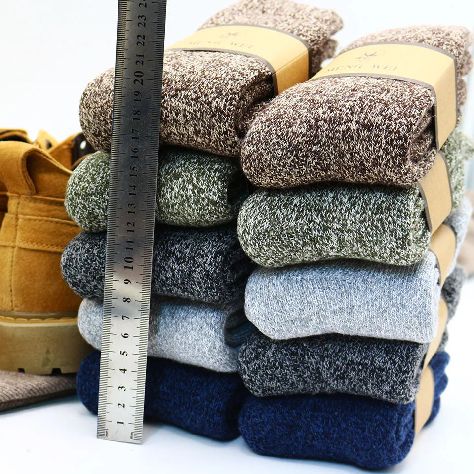 Men's Merino Wool Socks | Best Socks for Men - 3 Pair Set 3