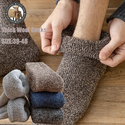 Men's Merino Wool Socks | Best Socks for Men - 3 Pair Set 4