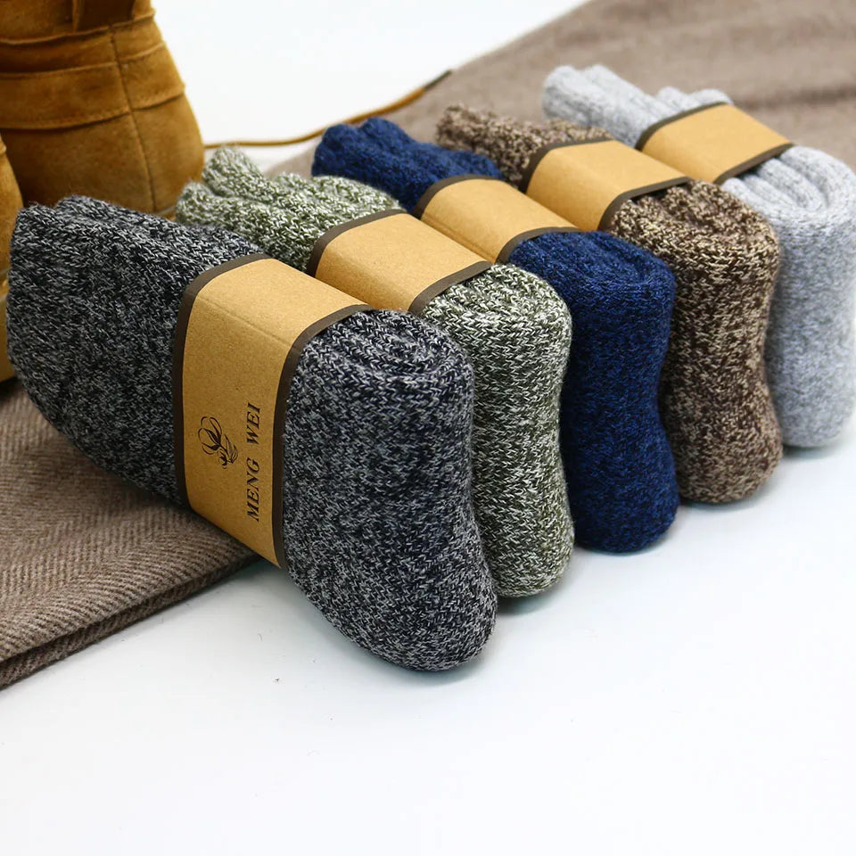 Men's Merino Wool Socks | Best Socks for Men - 3 Pair Set 5